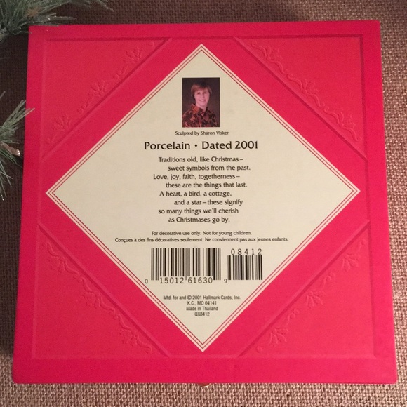 Vintage 2001 Our Christmas Together Hallmark Keepsake Ornaments Boxed Set of 4 - Picture 3 of 16